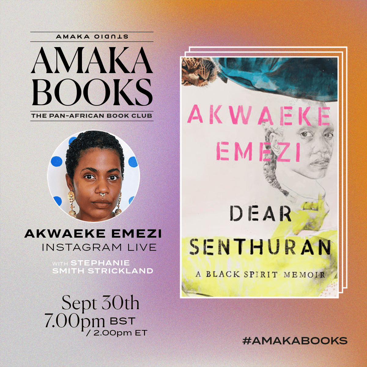 AMAKA Books with Akwaeke Emezi