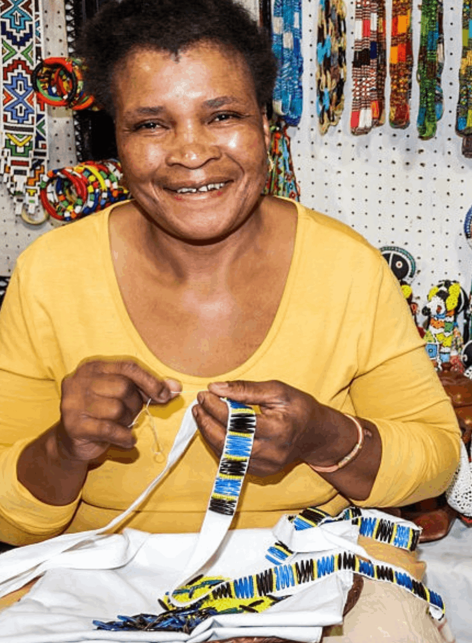 sangoma neck beads