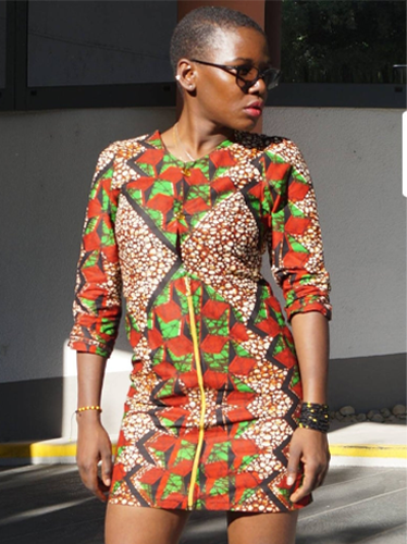 Handmade African Fabric Dress
