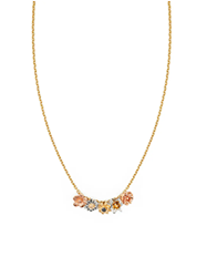 Flora Charm 14K Gold Necklace