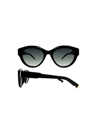 Peyton 53mm Gradient Oval Sunglasses