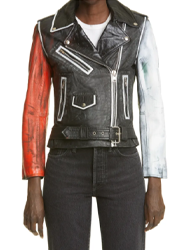 Women's Pride One of a Kind Reworked Leather Jacket