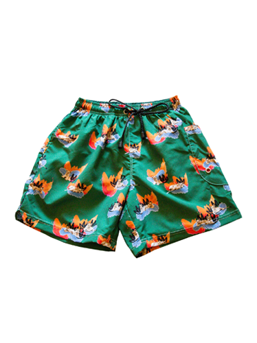 Unisex Shorts with Chilling Cubs Print