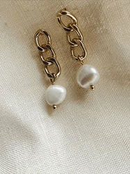 Thembi Chain Drop Earrings
