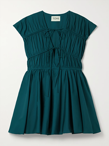 Clara Organic Cotton-Poplin Mini Dress
